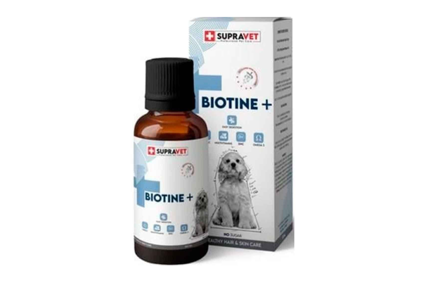 BIOTIN для здоровья шерсти собак