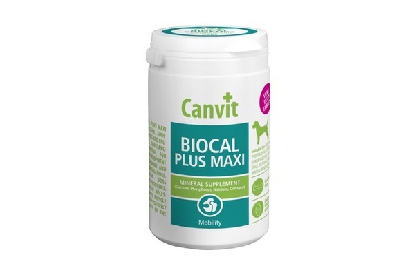 Canvit Biocal Plus Maxi для собак крупных пород, 230 г