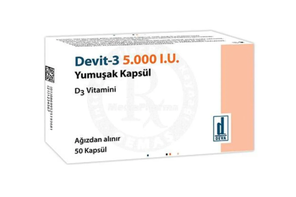 Девит-3, 5000 — витамин D3 для крепких костей и сильного иммунитета