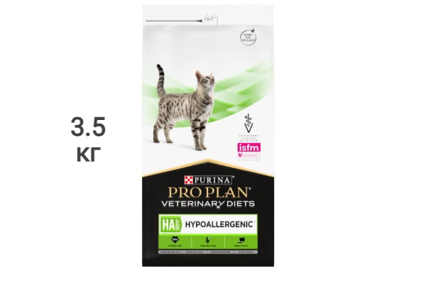 Purina Pro Plan Veterinary Diets HA Hypoallergenic — спасение для кошек с аллергией