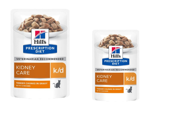 Hill's Prescription Diet k/d Kidney Care — ветеринарный корм для кошек с заболеваниями почек