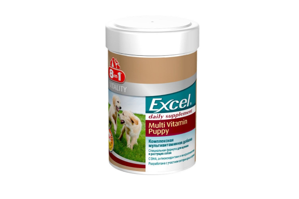 Excel Multi Vitamin Puppy – полноценные мультивитамины для щенков