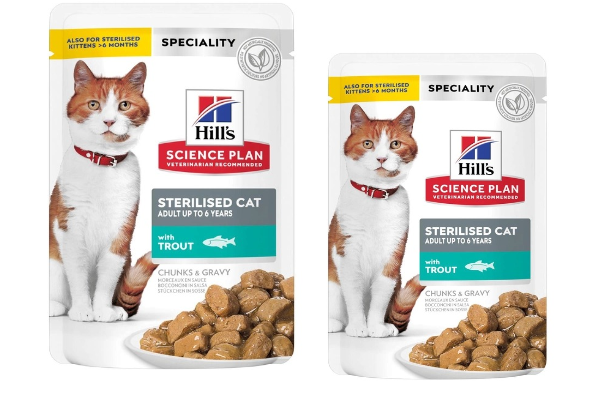 Hill's Science Plan Sterilised Cat Adult — Идеальный ужин для стерилизованной кошки с тунцом