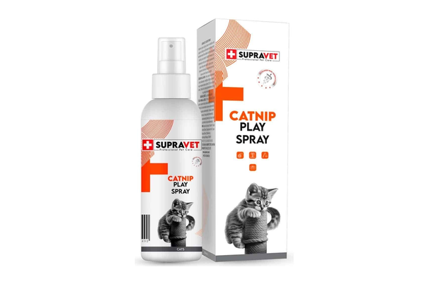 Спрей для игр с кошками Supravet с кошачьей мятой, 150 мл