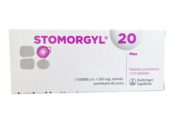 Стоморджил (Stomorgyl) 20 мг 10таб