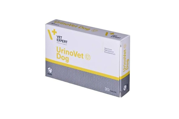 UrinoVet Dog 30 таб. — комплексная поддержка мочевыделительной системы у собак при цистите, МКБ и после операций