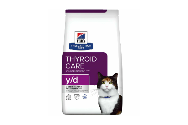 Корм для кошек Hill's Prescription Diet Feline y/d Thyroid Care, 1,5 кг